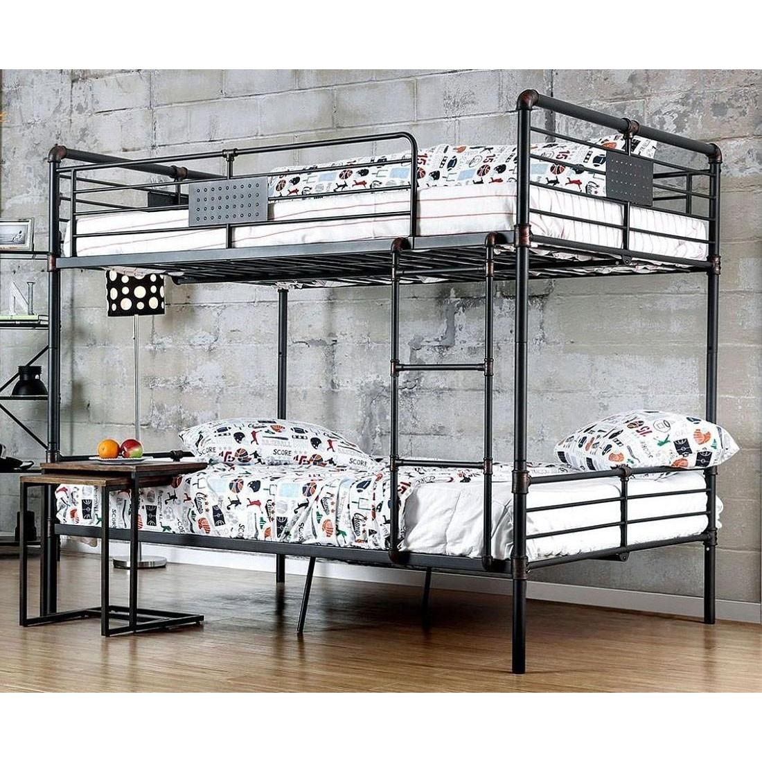 Furniture of America Olga CM-BK913FF Full/Full Bunk Bed IMAGE 1